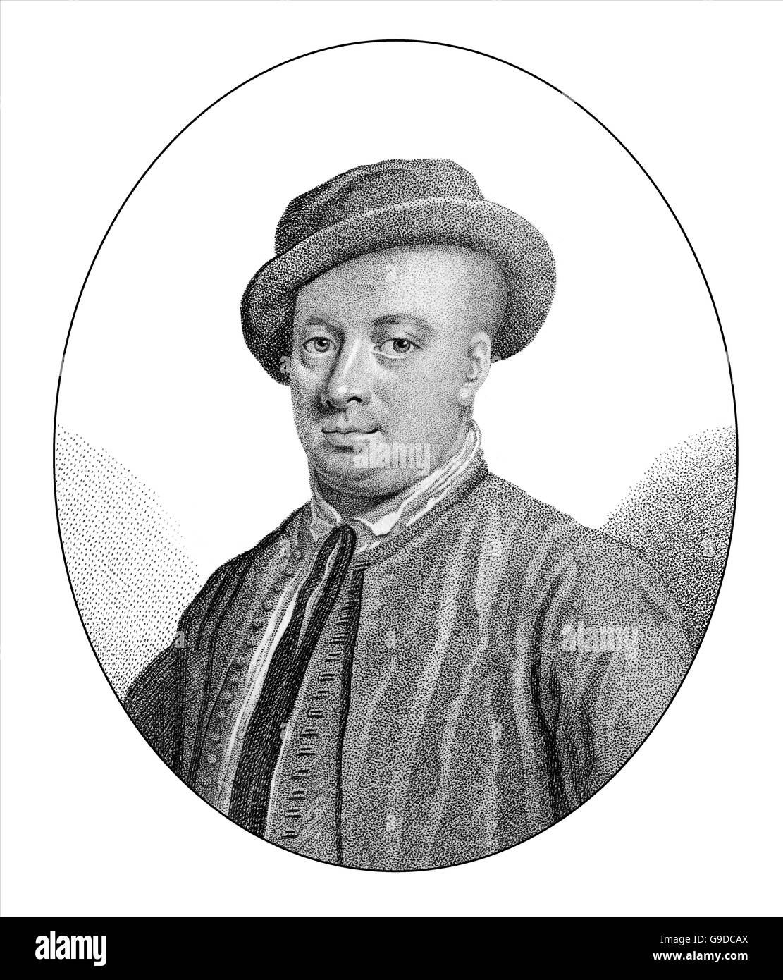 Thomas Hamilton, 6° Conte di Haddington, 1680-1735, un uomo politico scozzese Foto Stock