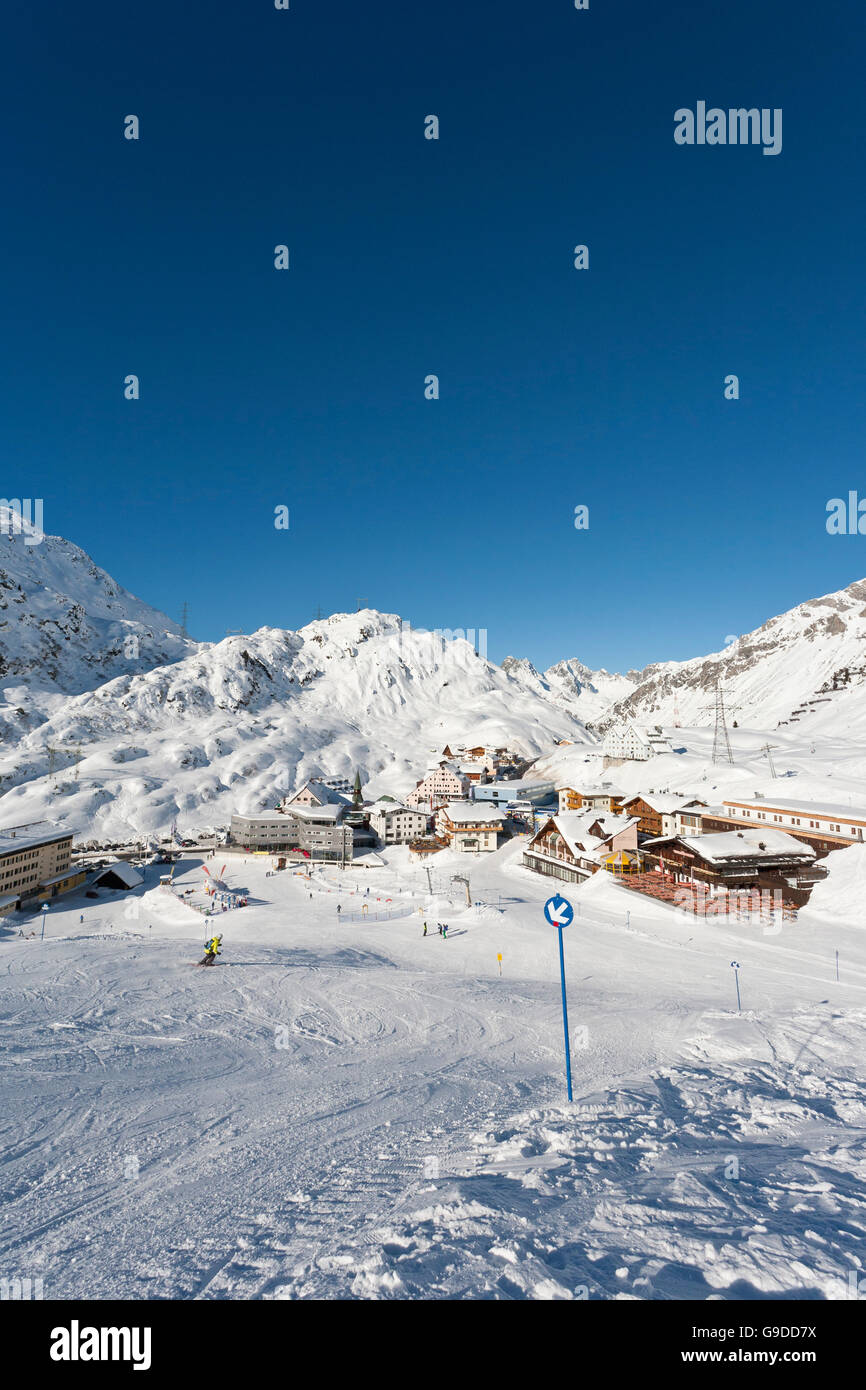 St. Christoph am Arlberg, Tirolo, Austria, Europa Foto Stock