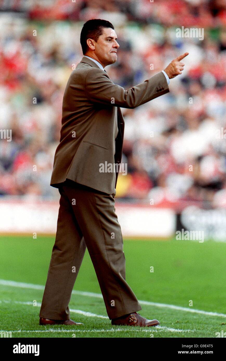 Calcio - fa Carling Premiership - Middlesbrough v Aston Villa. John Gregory, responsabile Aston Villa Foto Stock