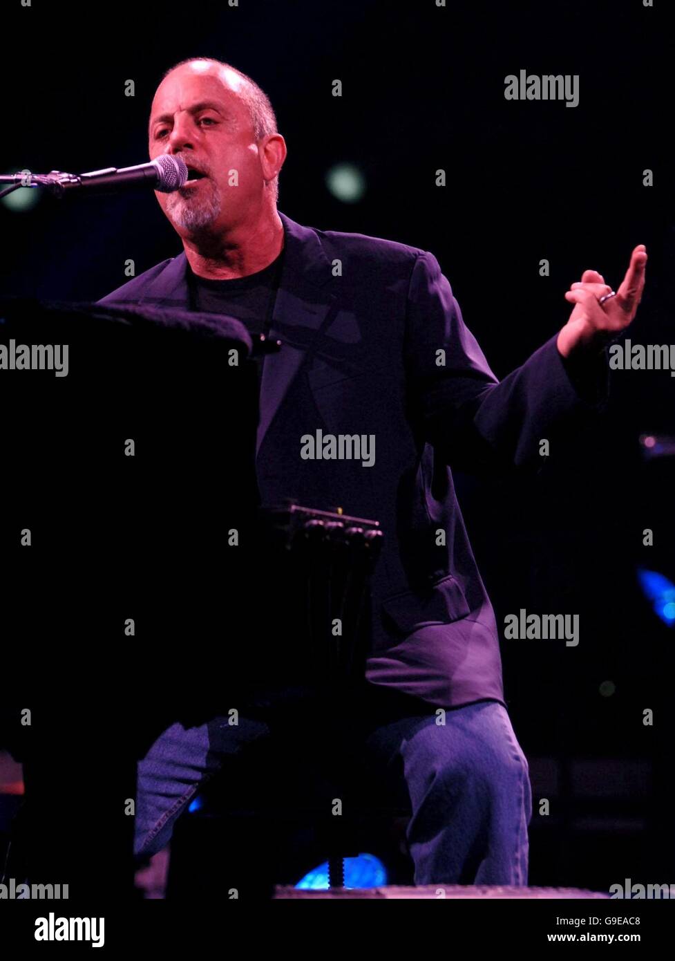 Billy Joel In Concerto Foto Stock