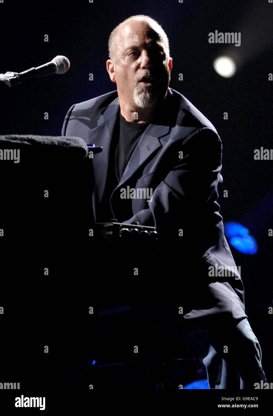 Billy Joel In Concerto Foto Stock