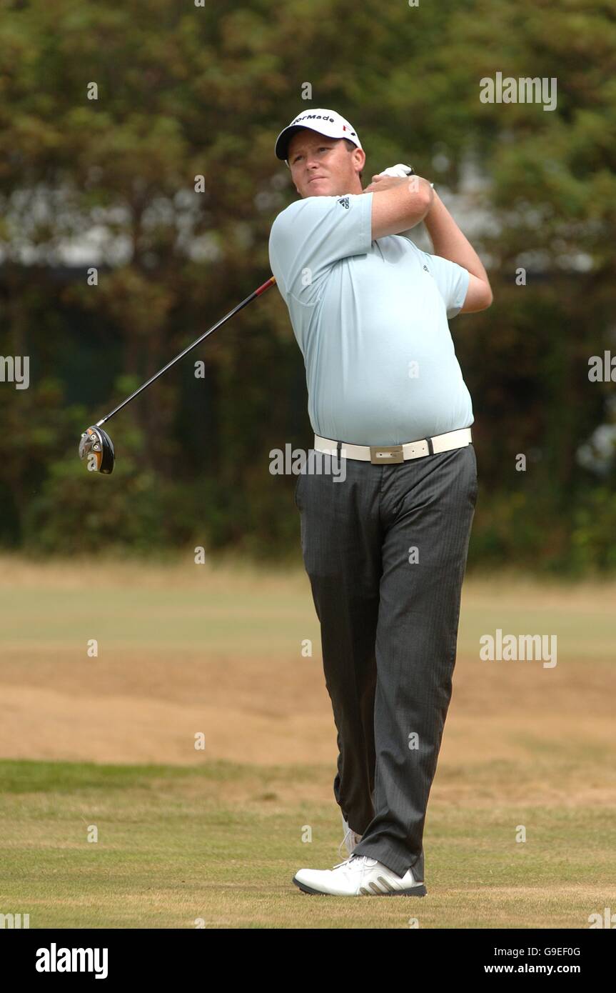 Golf - il 135th Open Championship 2006 - Day Three - Royal Liverpool - Hoylake. Marcus Fraser, Australia Foto Stock