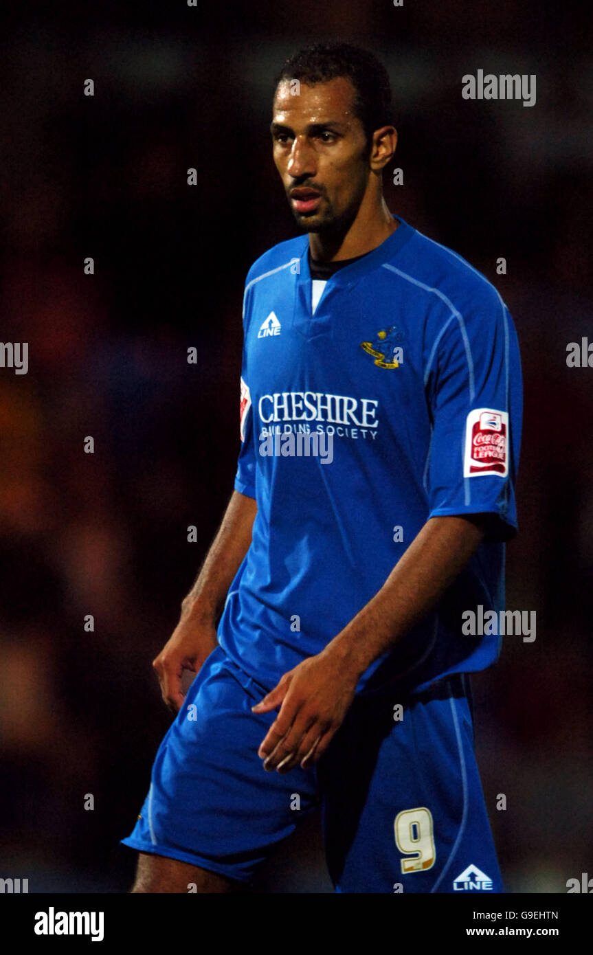 Calcio - Friendly - Macclesfield Town v Manchester United - Moss Rose Foto Stock