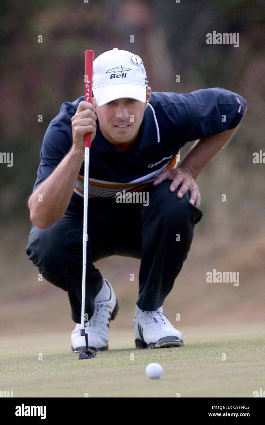 Golf - il 135th Open Championship 2006 - Day One - Royal Liverpool - Hoylake. Mike Weir del Canada Foto Stock