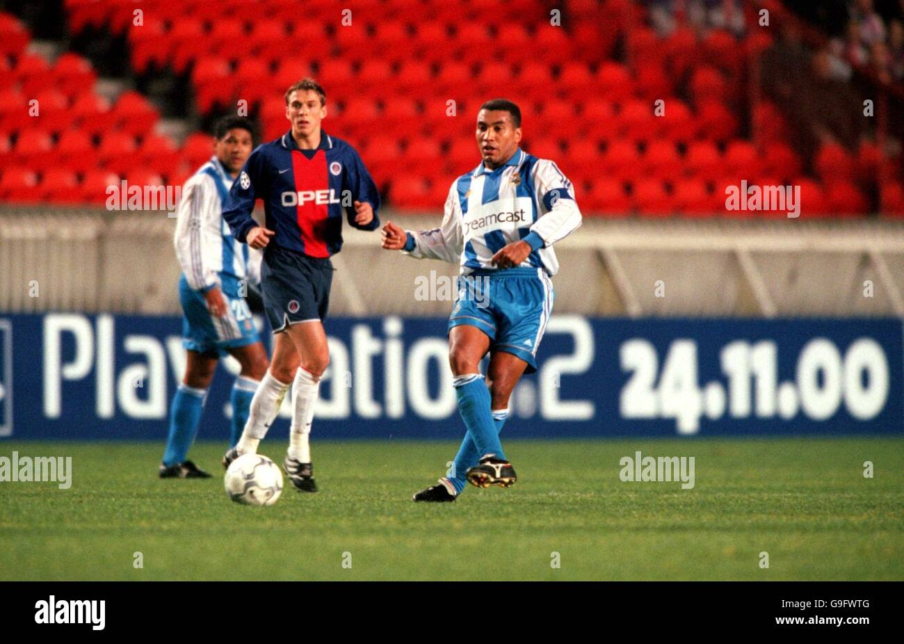 Soccer - UEFA Champions League - Seconda fase GRUPPO B - Paris St Germain v Deportivo La Coruna Foto Stock