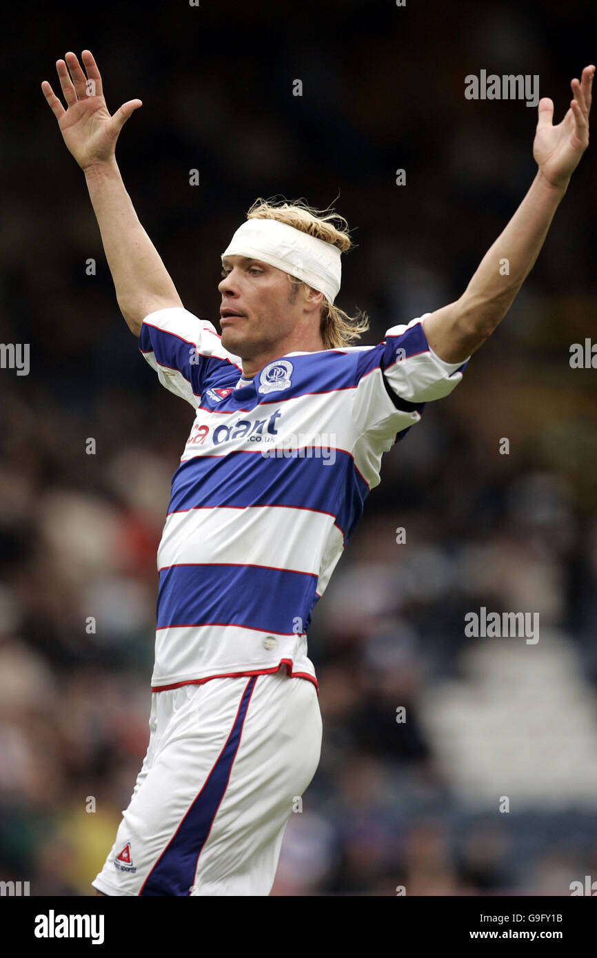 Calcio - Coca-Cola Football League Championship - Queens Park Rangers / Southend United - Loftus Road. Mauro Milanese, QPR Foto Stock