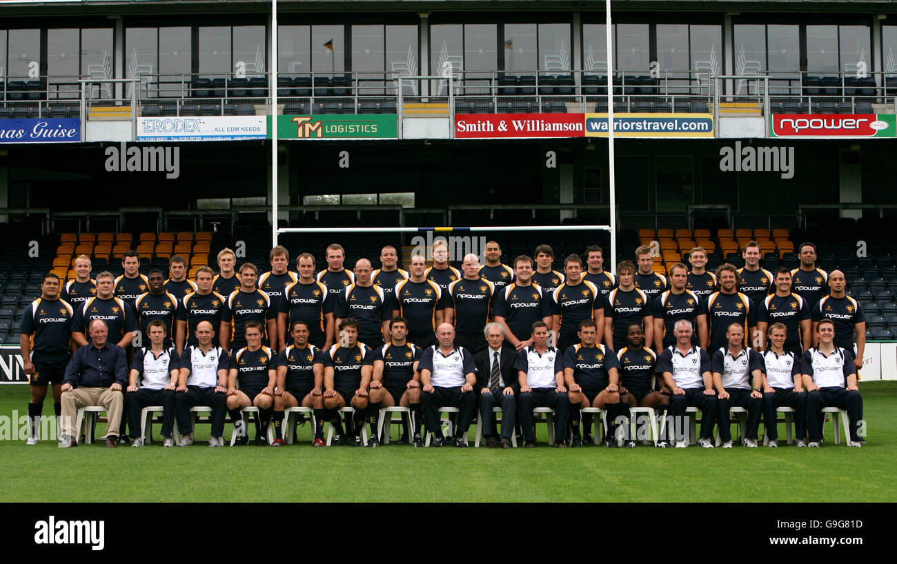 Rugby Union - Guinness Premiership - Worcester Warriors - Photocall 2006. Gruppo di squadra, Worcester Warriors Foto Stock