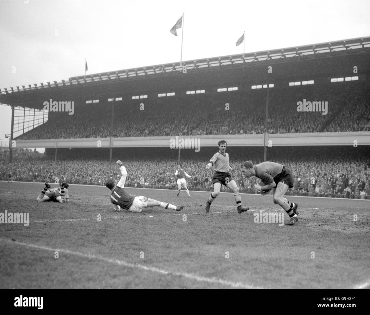 Calcio - Football League Division One - Arsenal v Wolverhampton Wanderers - Highbury Foto Stock