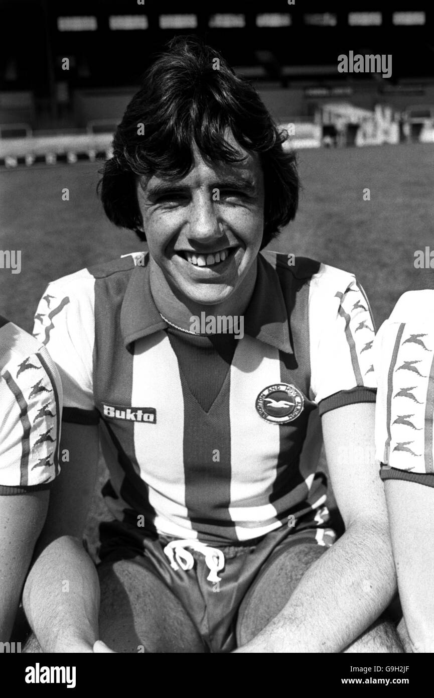 Calcio - Football League Divisione due - Brighton e Hove Albion Photocall. Mark Lawrenson, Brighton e Hove Albion Foto Stock