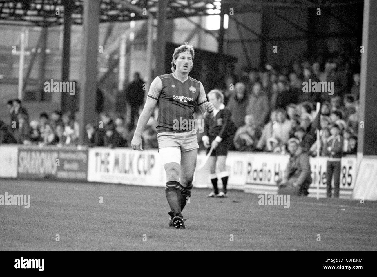 Soccer - Canon League Division quattro - Scunthorpe United v Gillingham - Vecchio Show terra Foto Stock