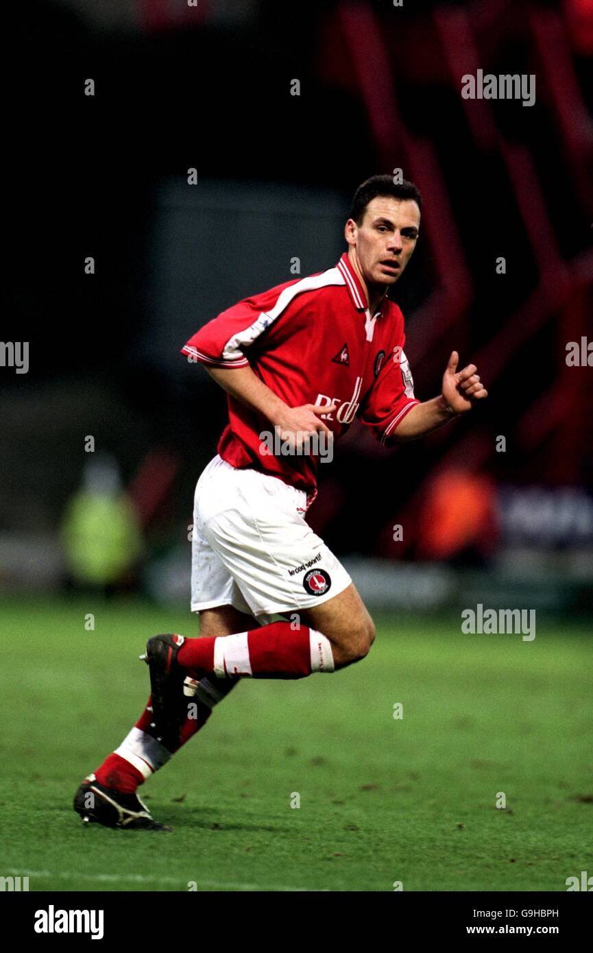 Calcio - fa Carling Premiership - Charlton Athletic v Arsenal. Radostin Kishishiev, Charlton Athletic Foto Stock