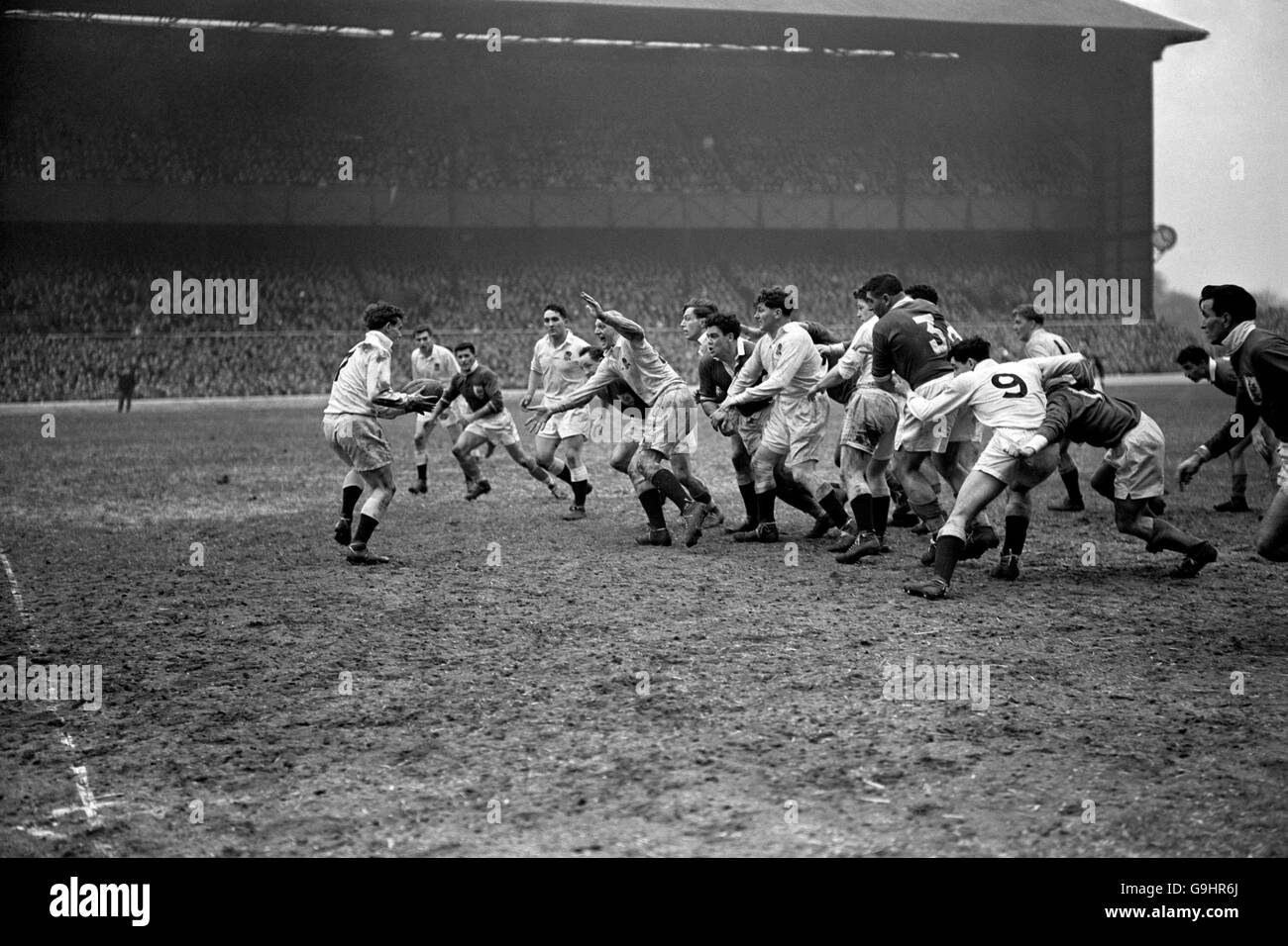 Rugby Union - cinque Nazioni Championship - Inghilterra v Francia - Twickenham Foto Stock