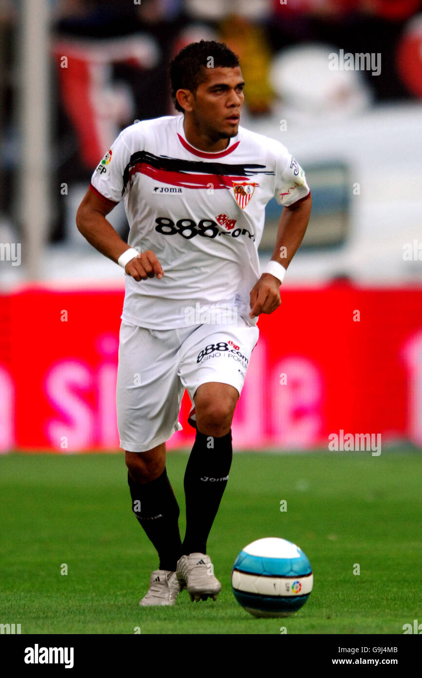 Soccer - Spagnolo Primera League - Atletico Madrid v Siviglia - Vicente Calderon Foto Stock