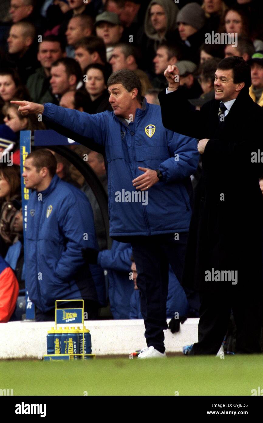 Calcio - FA Carling Premiership - Leeds United v Manchester United Foto Stock