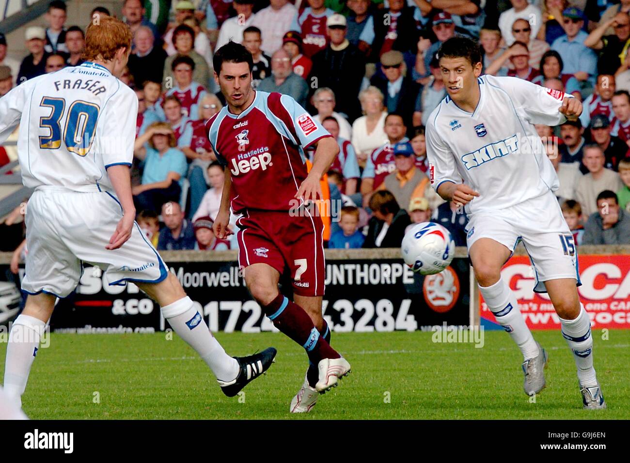 Calcio - Coca Cola Football League One - Scunthorpe United v Brighton & Hove Albion - Glanford Park Foto Stock