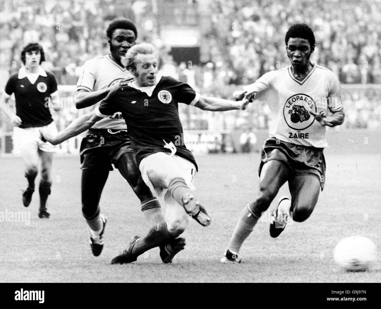 Calcio - Coppa del Mondo FIFA in Germania Ovest 1974 - Gruppo 2 - Zaire v Scozia - Westfalenstadion, Dortmund Foto Stock