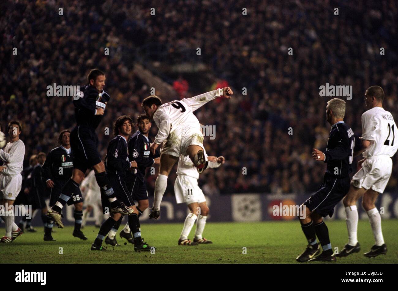 Soccer - UEFA Champions League - Seconda fase GRUPPO D - Leeds United v SS Lazio Foto Stock