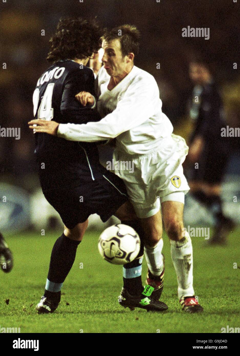 Soccer - UEFA Champions League - Seconda fase GRUPPO D - Leeds United v SS Lazio Foto Stock