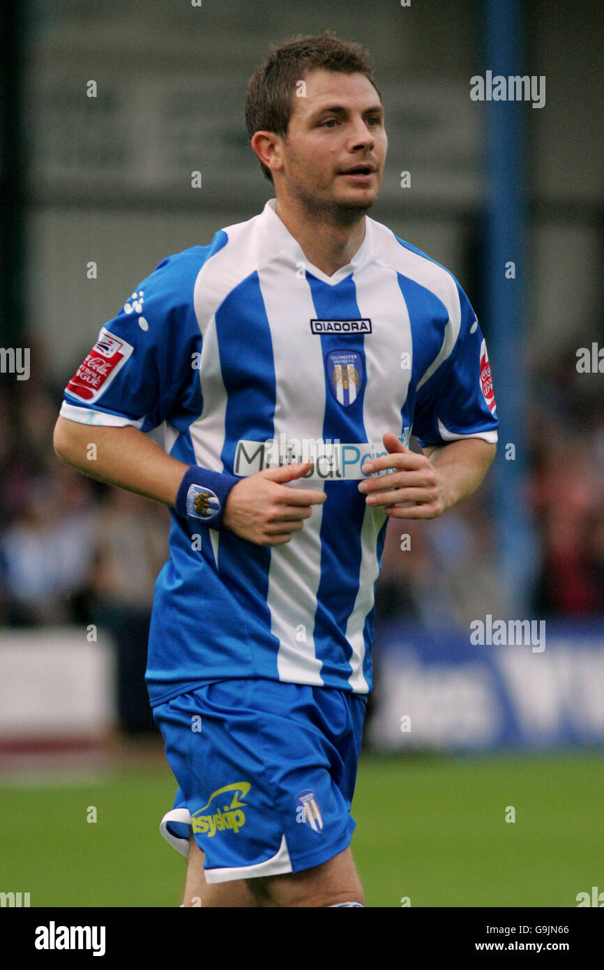 Calcio - Coca Cola Football League Championship - Colchester Regno v Southampton - strato Road Foto Stock