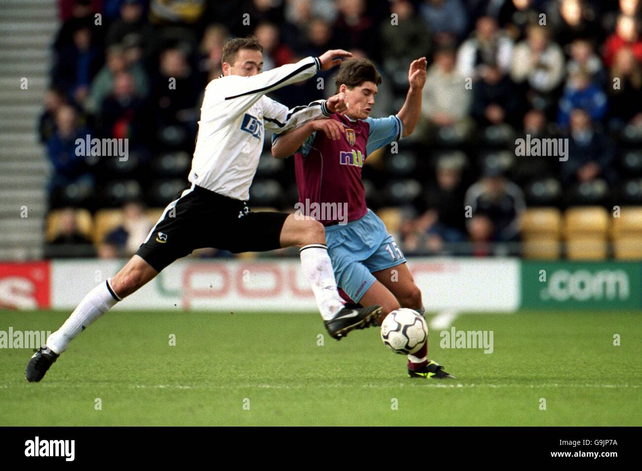 Calcio - FA Carling Premiership - Derby County v Aston Villa Foto Stock