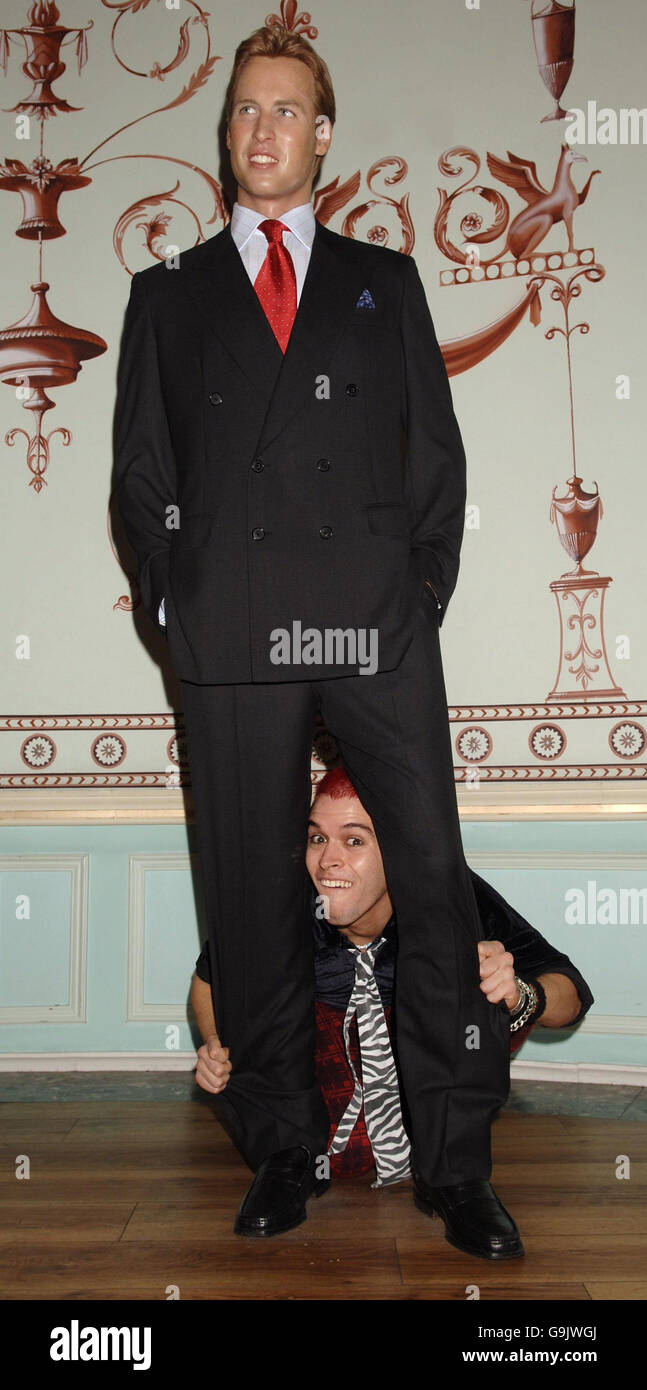 Pete Bennett nel Grande Fratello Diario camera presso il Museo di Madame Tussauds - Londra Foto Stock