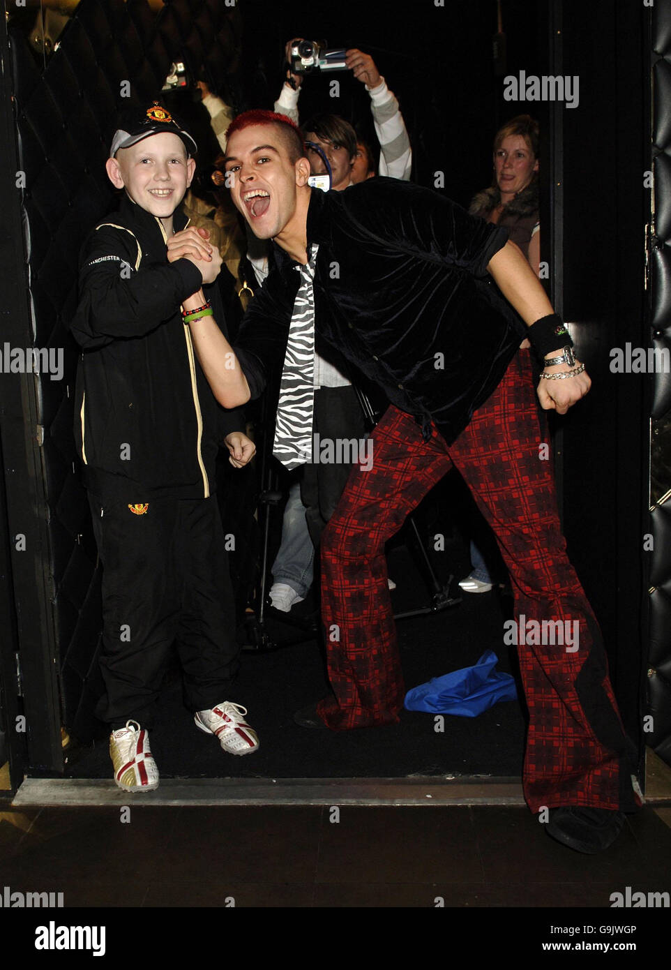 Pete Bennett nel Grande Fratello Diario camera presso il Museo di Madame Tussauds - Londra Foto Stock