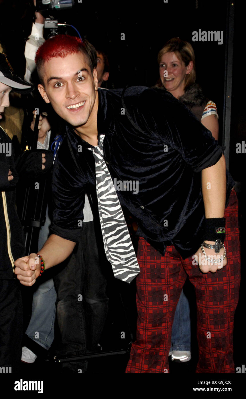 Pete Bennett nel Grande Fratello Diario camera presso il Museo di Madame Tussauds - Londra Foto Stock