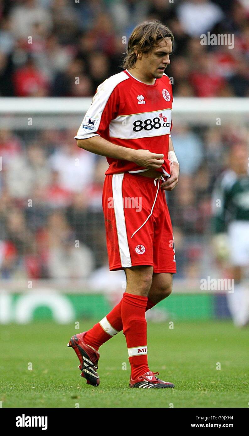 Calcio - FA Barclays Premiership - Middlesbrough v Newcastle United - Riverside Foto Stock