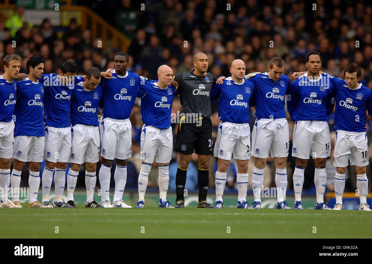 Calcio - FA Barclays Premiership - Everton v Aston Villa - Goodison Park Foto Stock