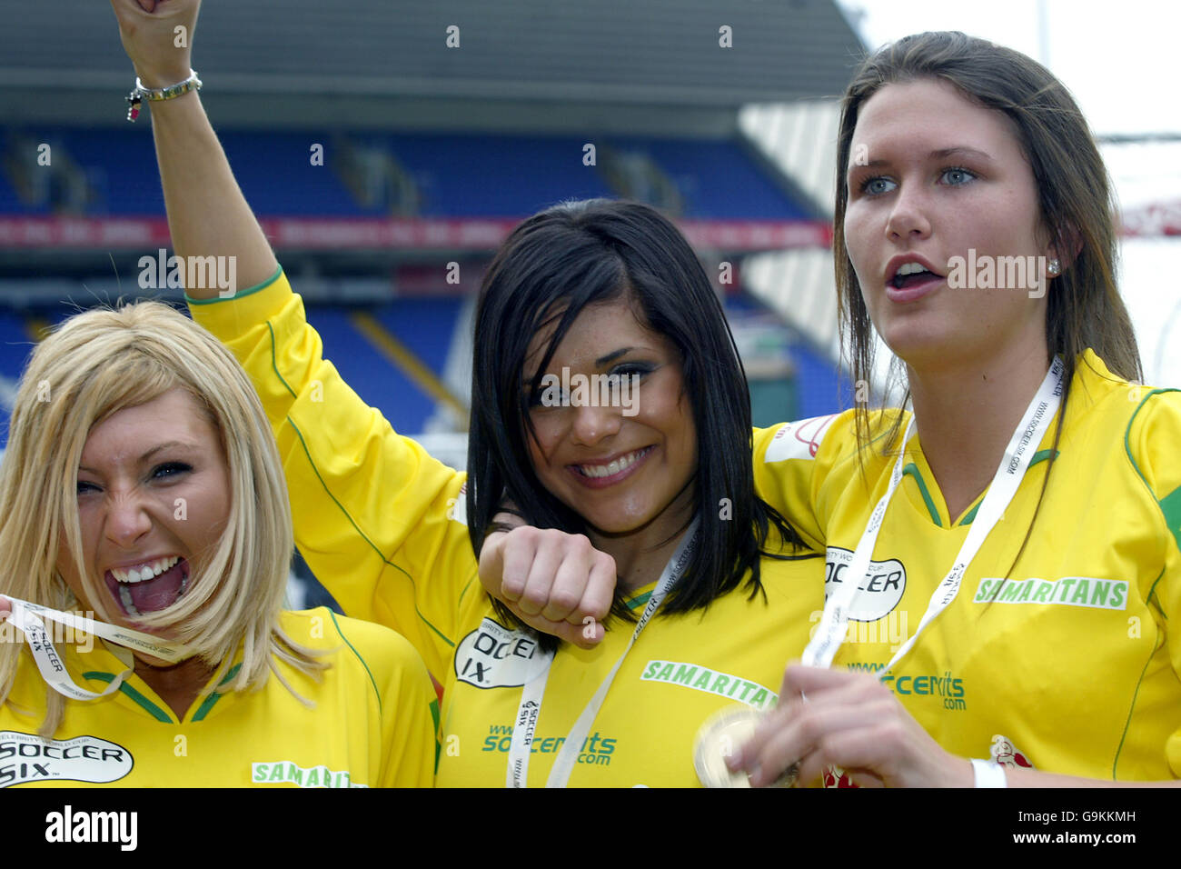 Calcio - Soccer Six Finals - Birmingham City Football Club St Andrews Stadium. Barba Emma di Clea (c) Foto Stock