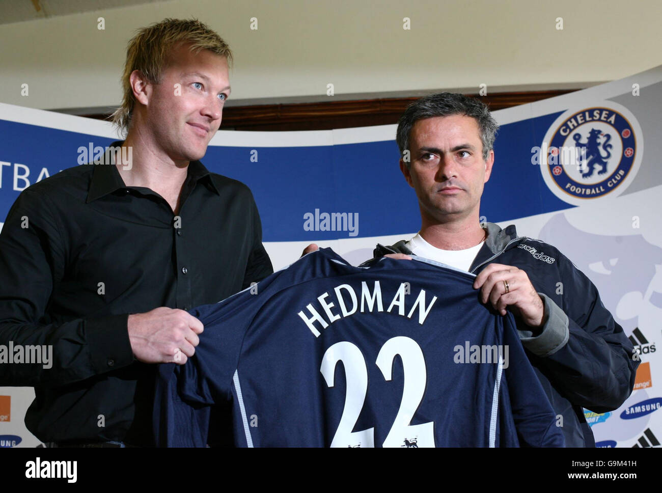 Calcio - Chelsea conferenza stampa - Cobham Foto Stock