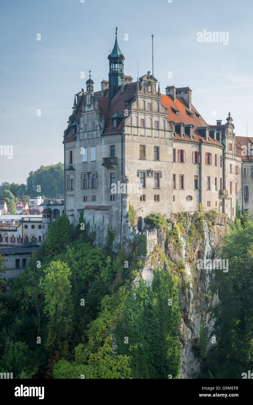 Castello Sigmaringen, Germania Foto Stock