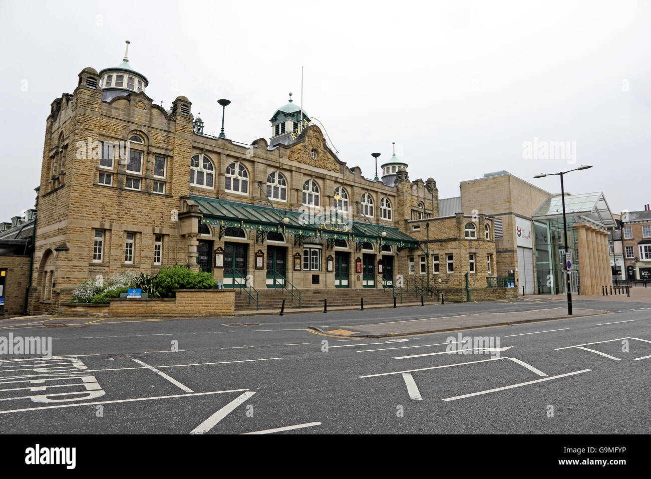 Royal Hall e il Centro Espositivo Internazionale, Harrogate Foto Stock
