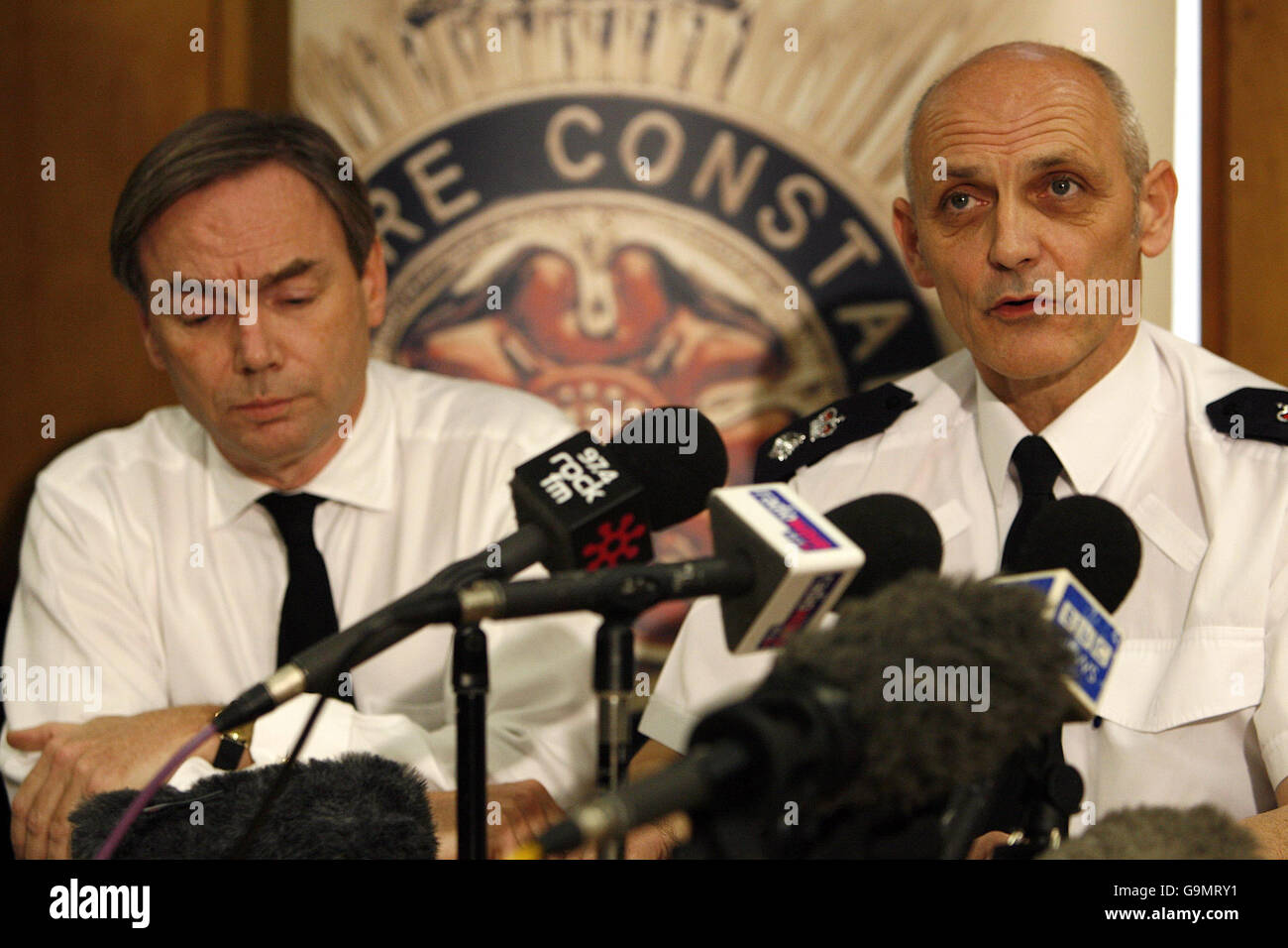 Elicottero incidente Morecambe Bay Foto Stock