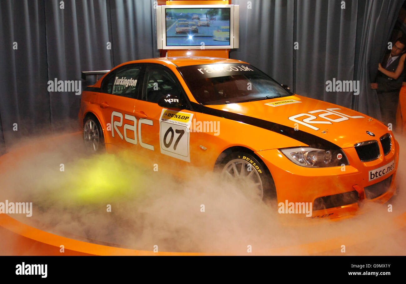 Motor Racing - Autosport Show - NEC Birmingham. Il nuovo RAC Btcc BMW è lanciato all'Autosport Show Foto Stock