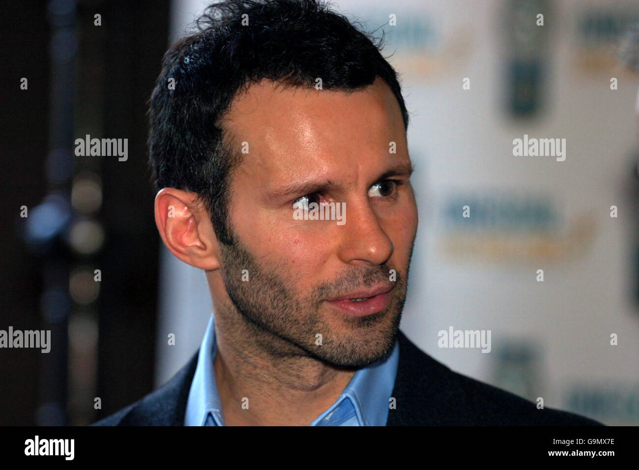 Calcio - lancio del Centenario PFA - Municipio di Manchester. Ryan Giggs, Manchester United Foto Stock