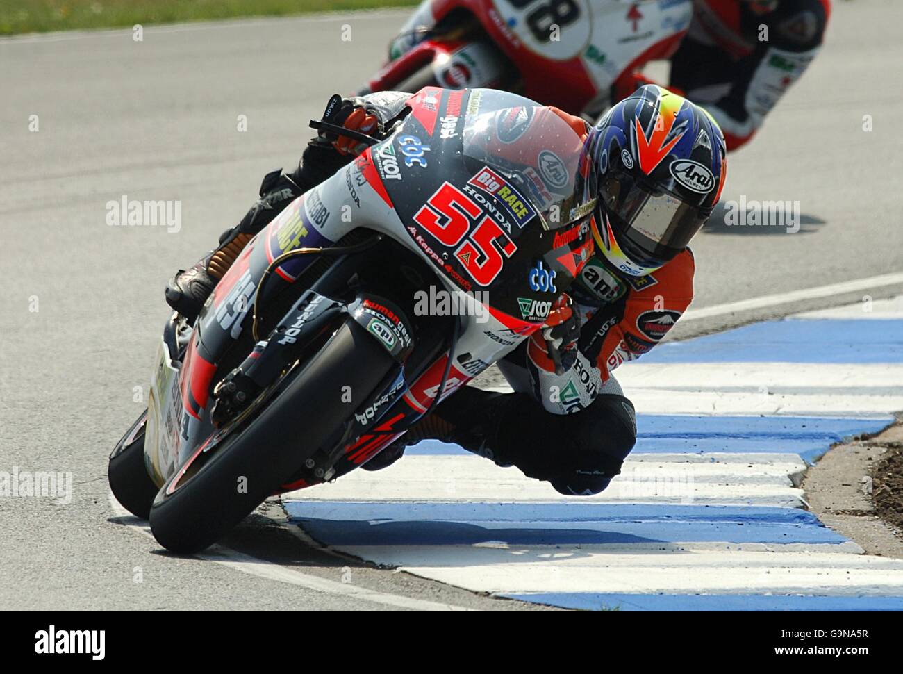 British Moto GP - Donnington Park Foto Stock