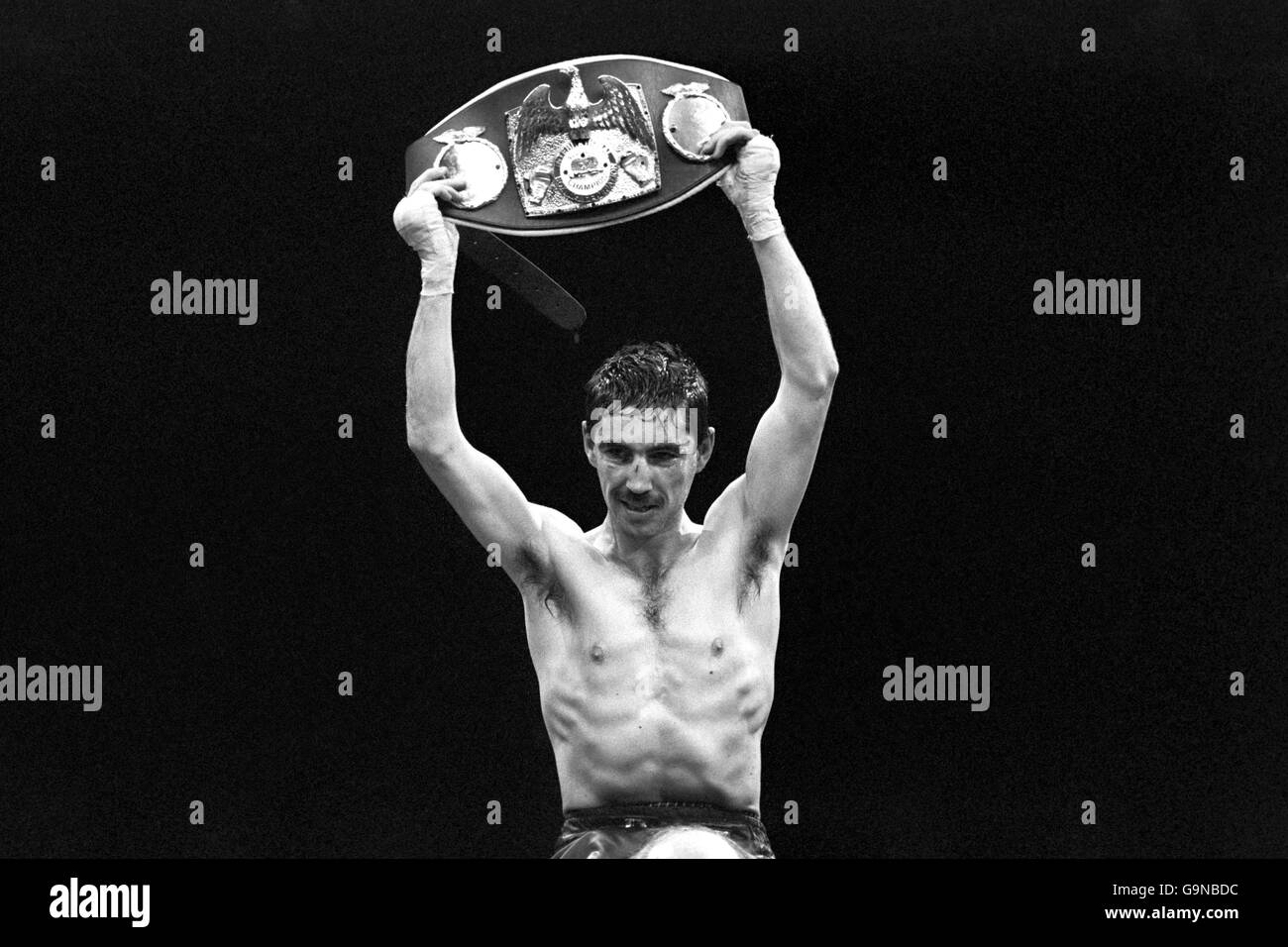 Boxing - IBF Pesi Mosca World Championship - Dave McAuley / Dodie Boy Penalosa - Grand Hall, Wembley Foto Stock