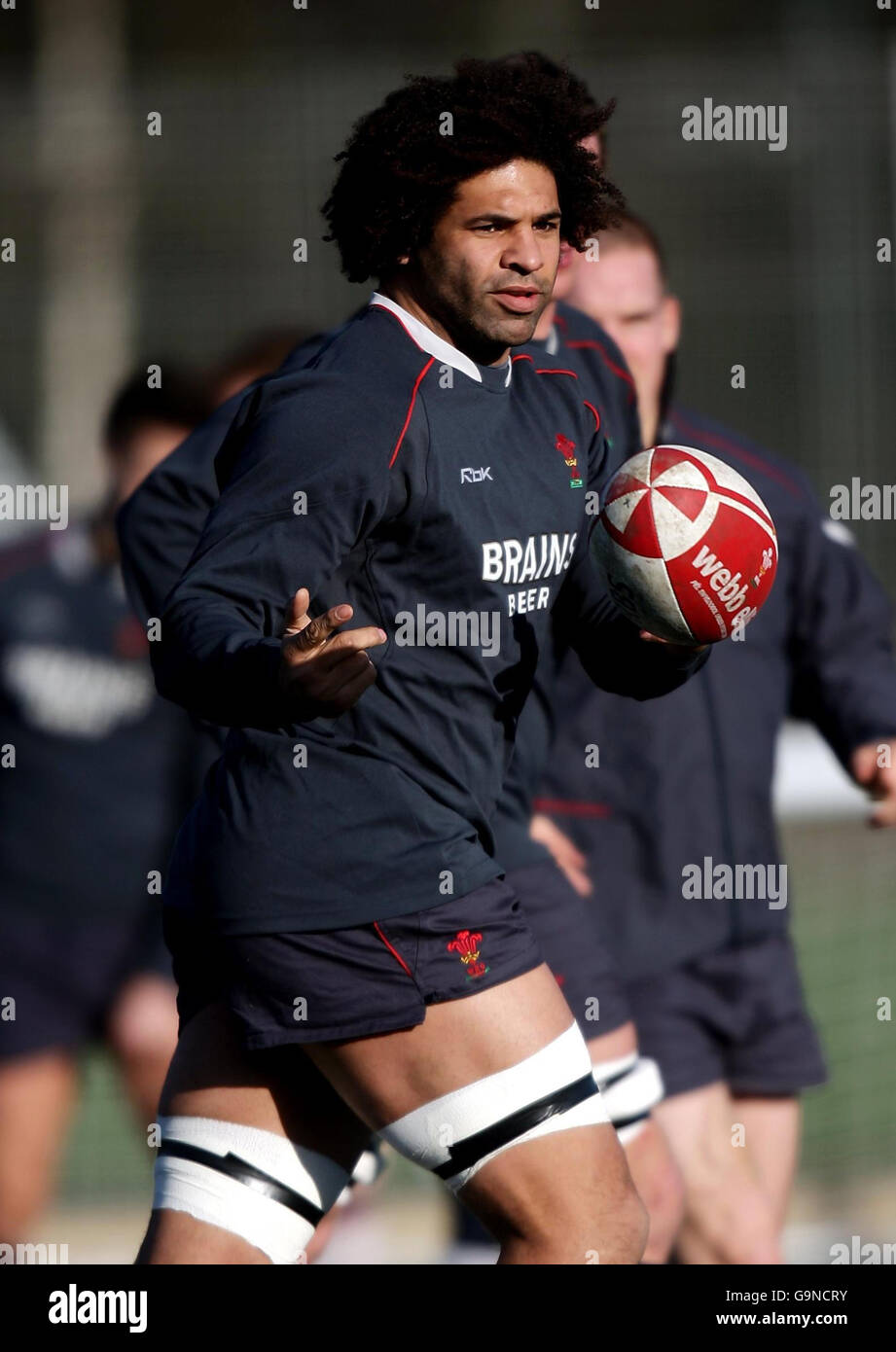 Rugby Union - Galles Formazione - Istituto di Lingua gallese dello Sport - Cardiff Foto Stock