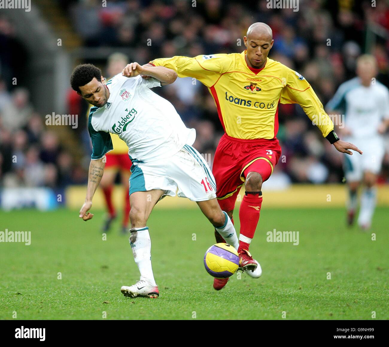 Calcio - FA Barclays Premiership - Watford V Liverpool - Vicarage Road Foto Stock