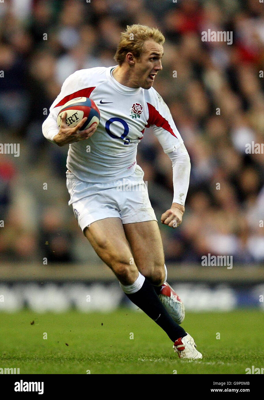 Il Rugby - RBS 6 Nazioni Championship 2007 - Inghilterra v Scozia - Twickenham Foto Stock