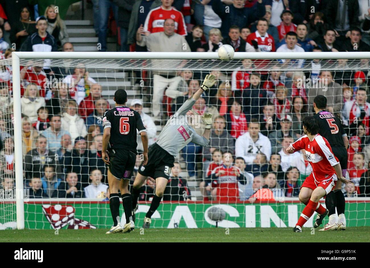 Calcio - FA Cup - quinto round - Middlesbrough v West Bromwich Albion - Riverside Foto Stock