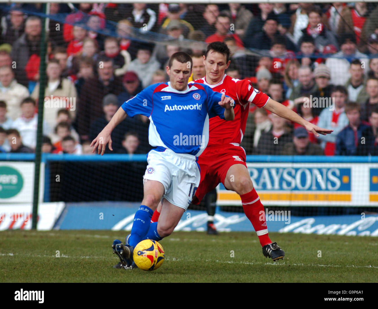 Calcio - Coca Cola Football League One - Chesterfield v Nottingham Forest - Saltergate Foto Stock