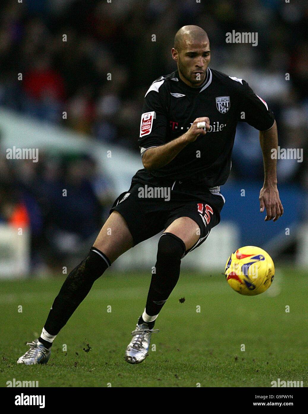 Calcio - Coca-Cola Football League Championship - Leeds United / West Bromwich Albion - Elland Road. Diomansy Kamara, West Bromwich Albion Foto Stock