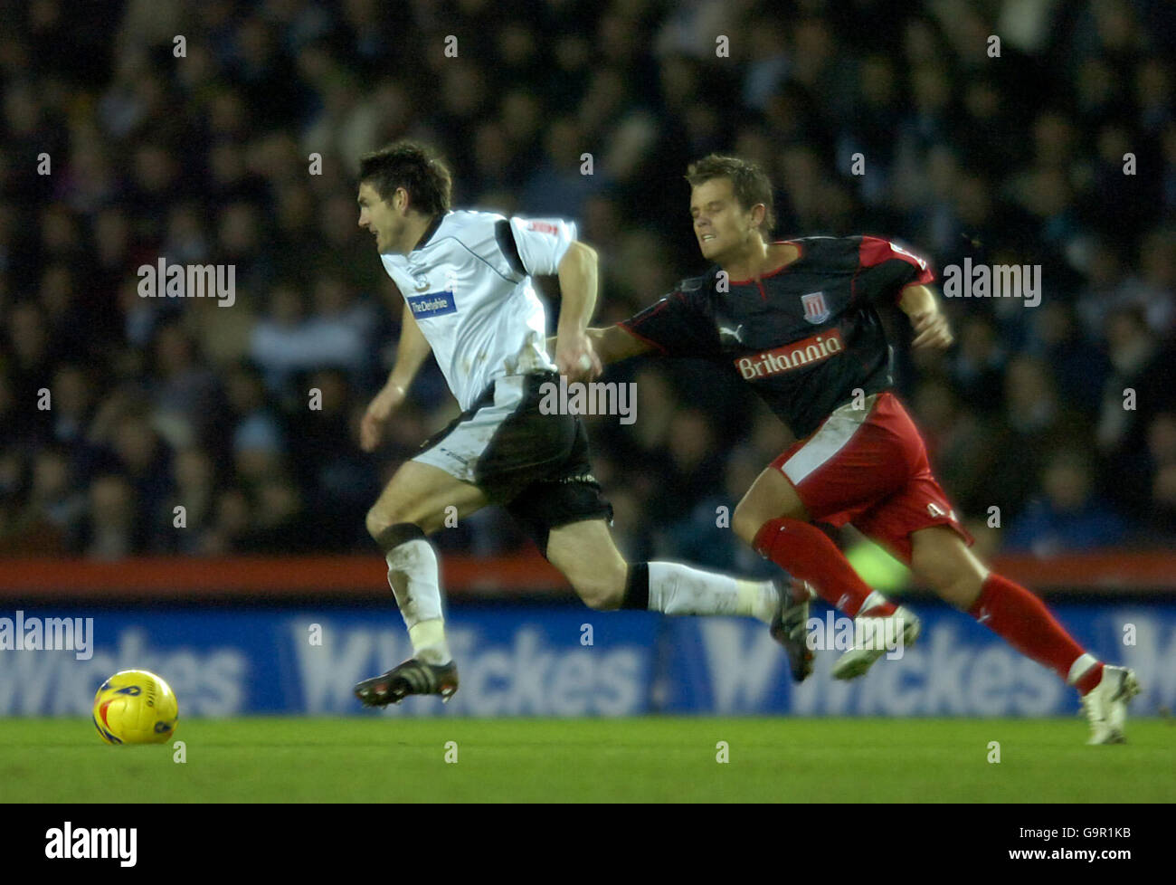 Calcio - Coca Cola Football League Championship - Derby County v Stoke City - Pride Park Foto Stock