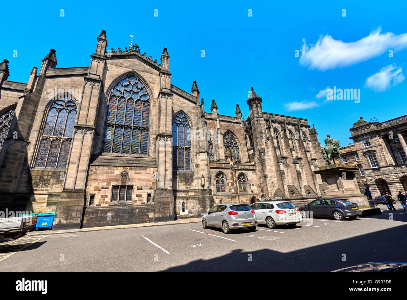 La Cattedrale di St Giles, noto anche come il grande Kirk di Edimburgo Foto Stock