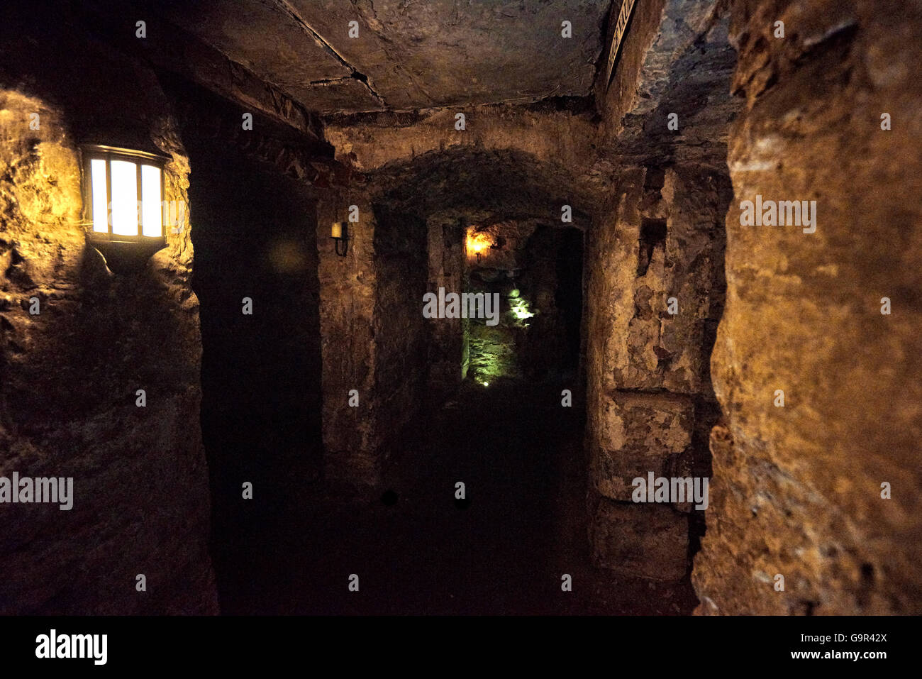 Blair Street volte sotterranee Edinburgh Foto Stock