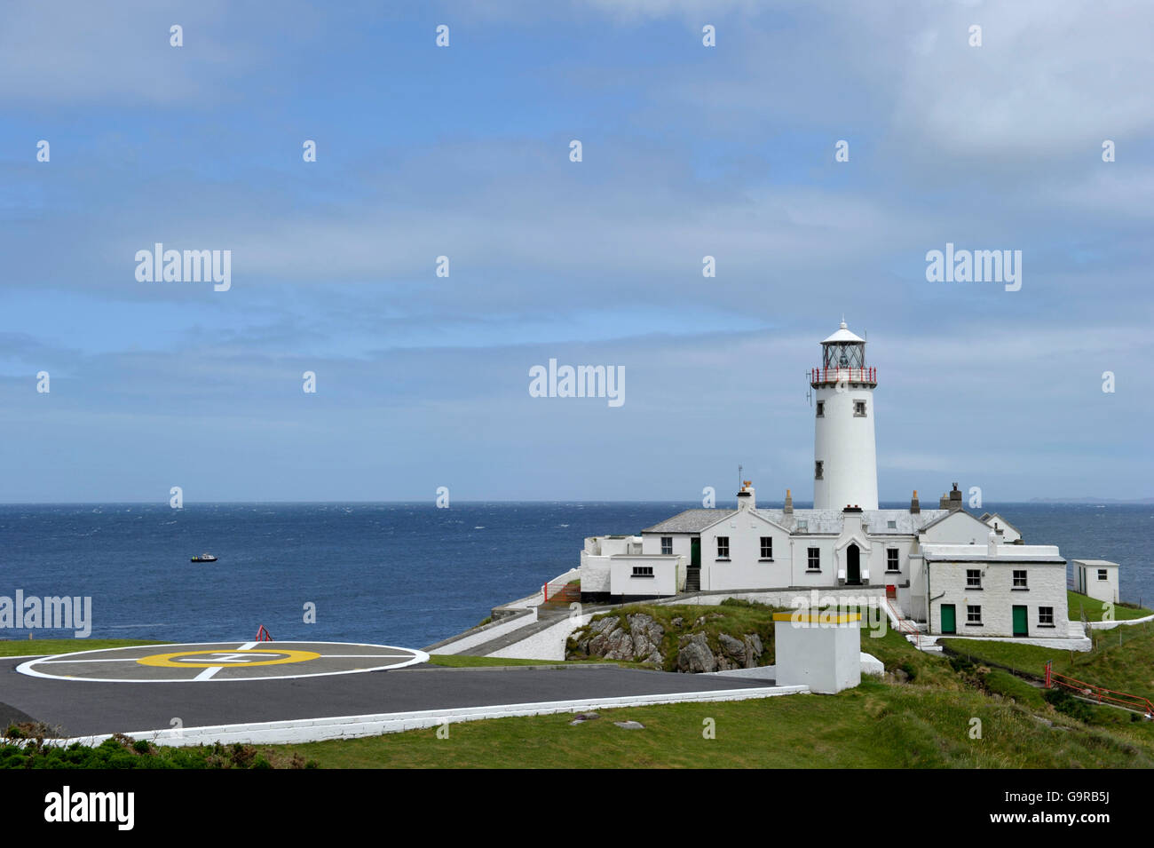 Fanad Head Lighthouse, County Donegal, Irlanda Foto Stock