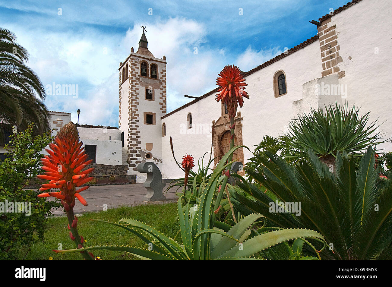 Vecchia chiesa, Betancuria, Fuerteventura, Isole canarie, Spagna, Europa /Betancuria Foto Stock