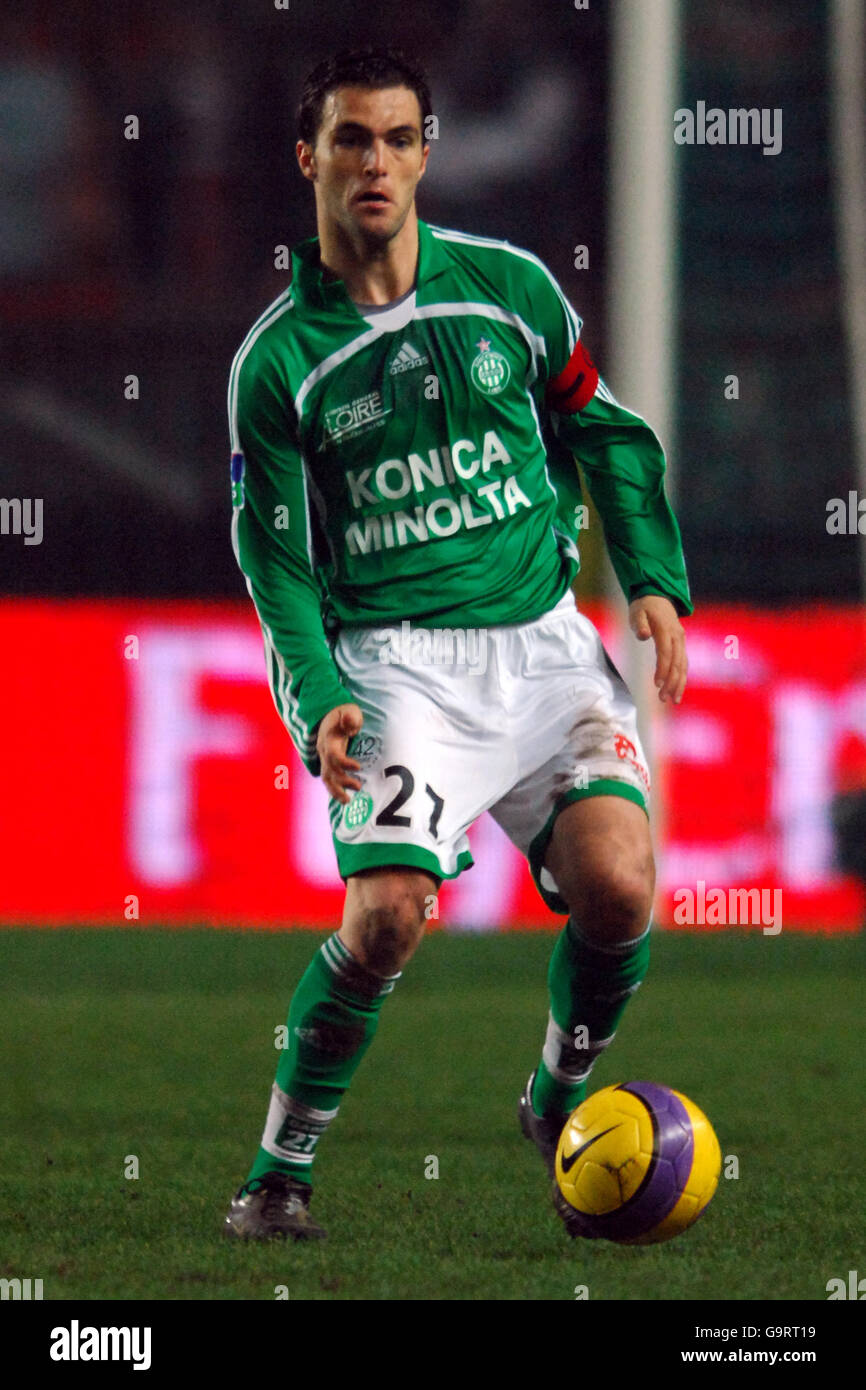 Calcio - Divisione Premiere Francese - Parigi Saint Germain / Saint-Etienne - Parc des Princes. Julien Sable, Saint-Etienne Foto Stock